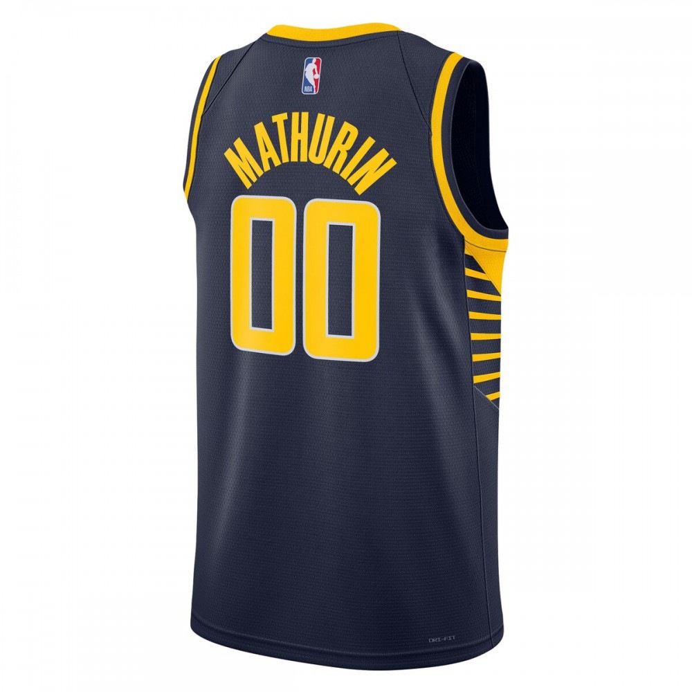 Bennedict Mathurin Indiana Pacers Unisex Swingman Jersey - Icon Edition - Navy-Pro Kit Vault | Brand New 26/27 Sports Jerseys